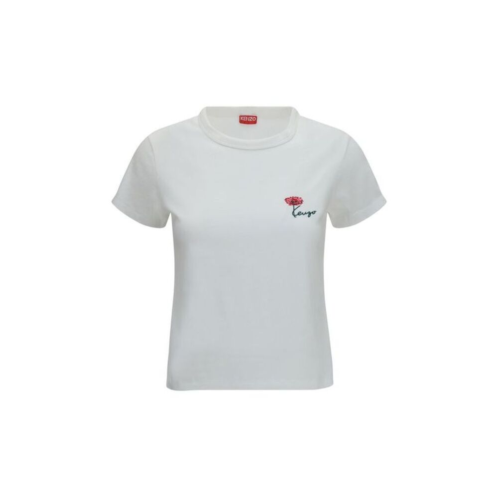 Kenzo White Cotton Women's T-Shirt